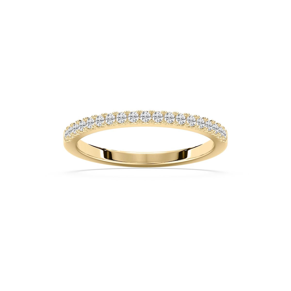 Khloe 1/3 ctw Round Lab Grown Diamond W Prong Wedding Band