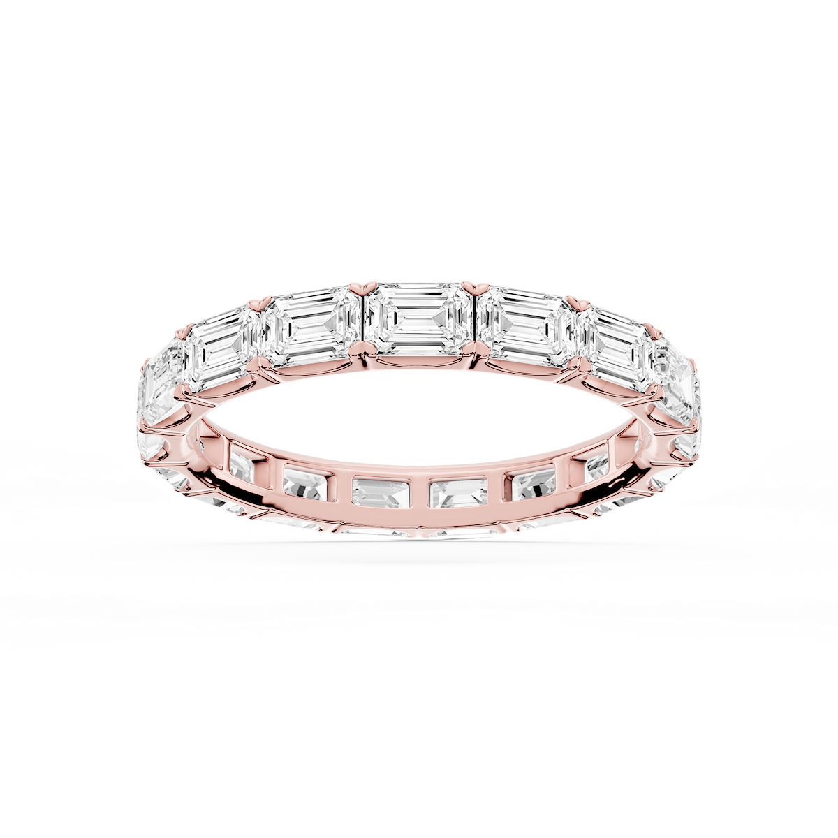 Shiloh Oval Lab Grown Diamond East West Eternity Band