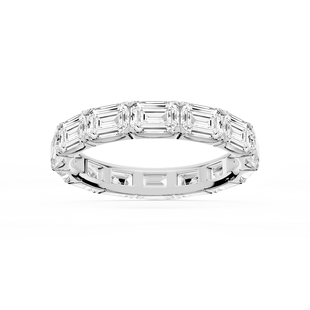 Shiloh Oval Lab Grown Diamond East West Eternity Band