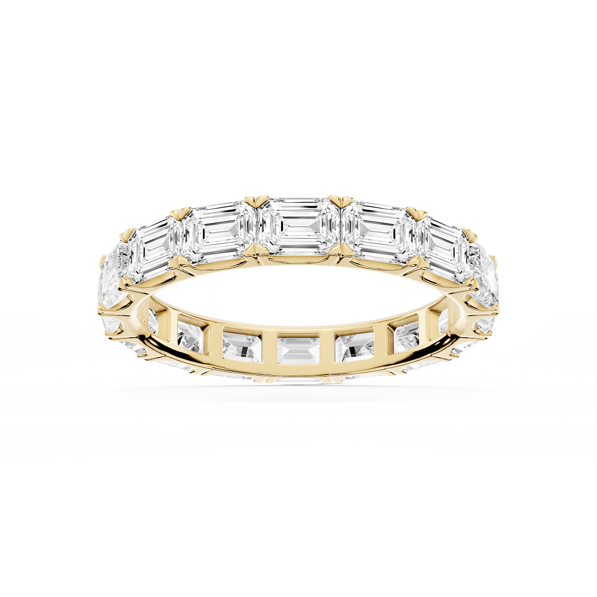 Shiloh Oval Lab Grown Diamond East West Eternity Band