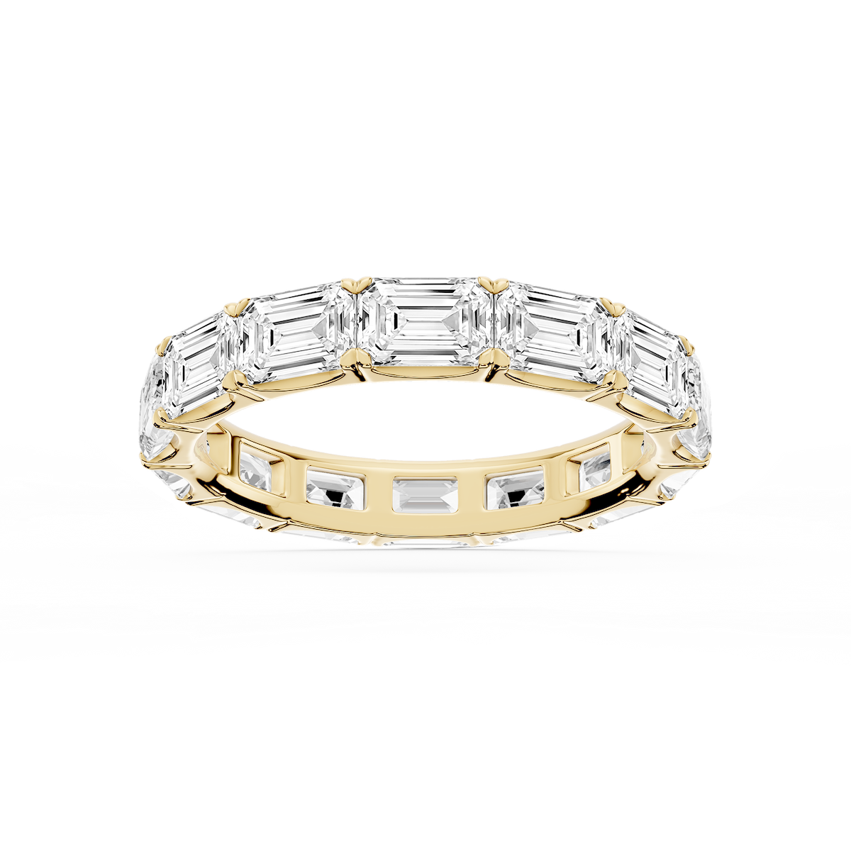 Shiloh Oval Lab Grown Diamond East West Eternity Band