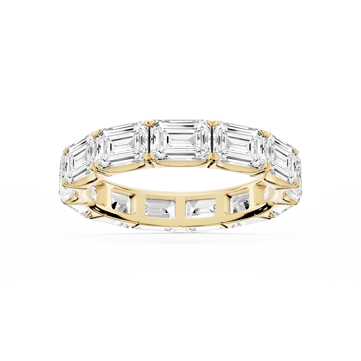 Shiloh Oval Lab Grown Diamond East West Eternity Band