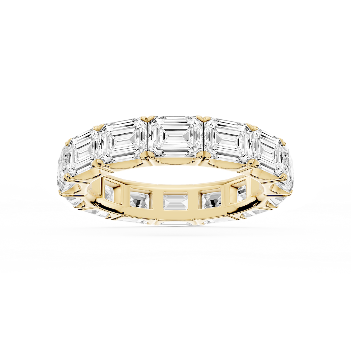 Shiloh Oval Lab Grown Diamond East West Eternity Band