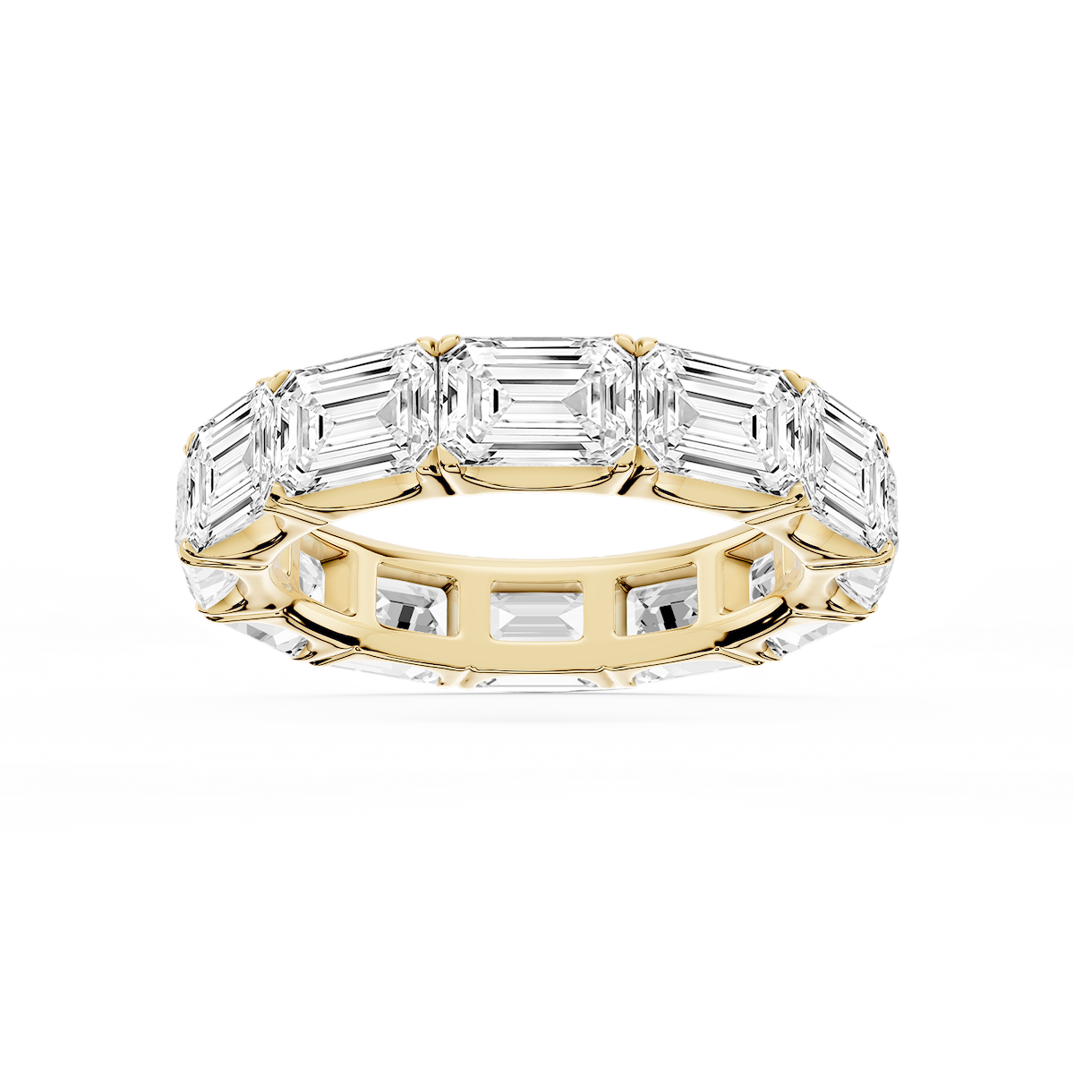 Shiloh Oval Lab Grown Diamond East West Eternity Band