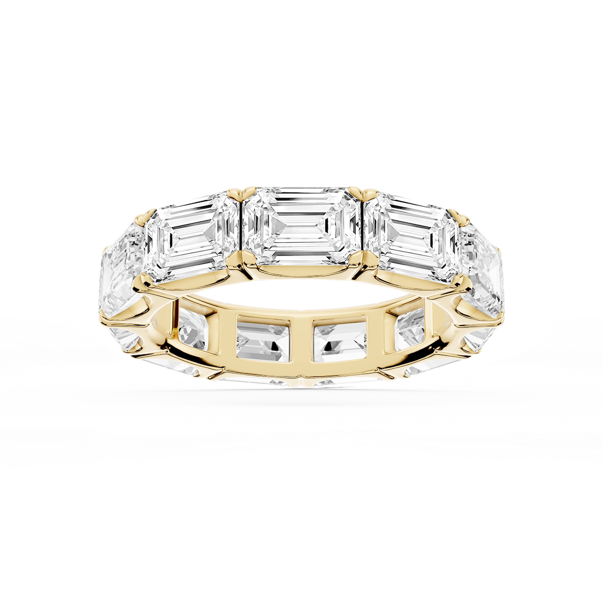 Shiloh Oval Lab Grown Diamond East West Eternity Band