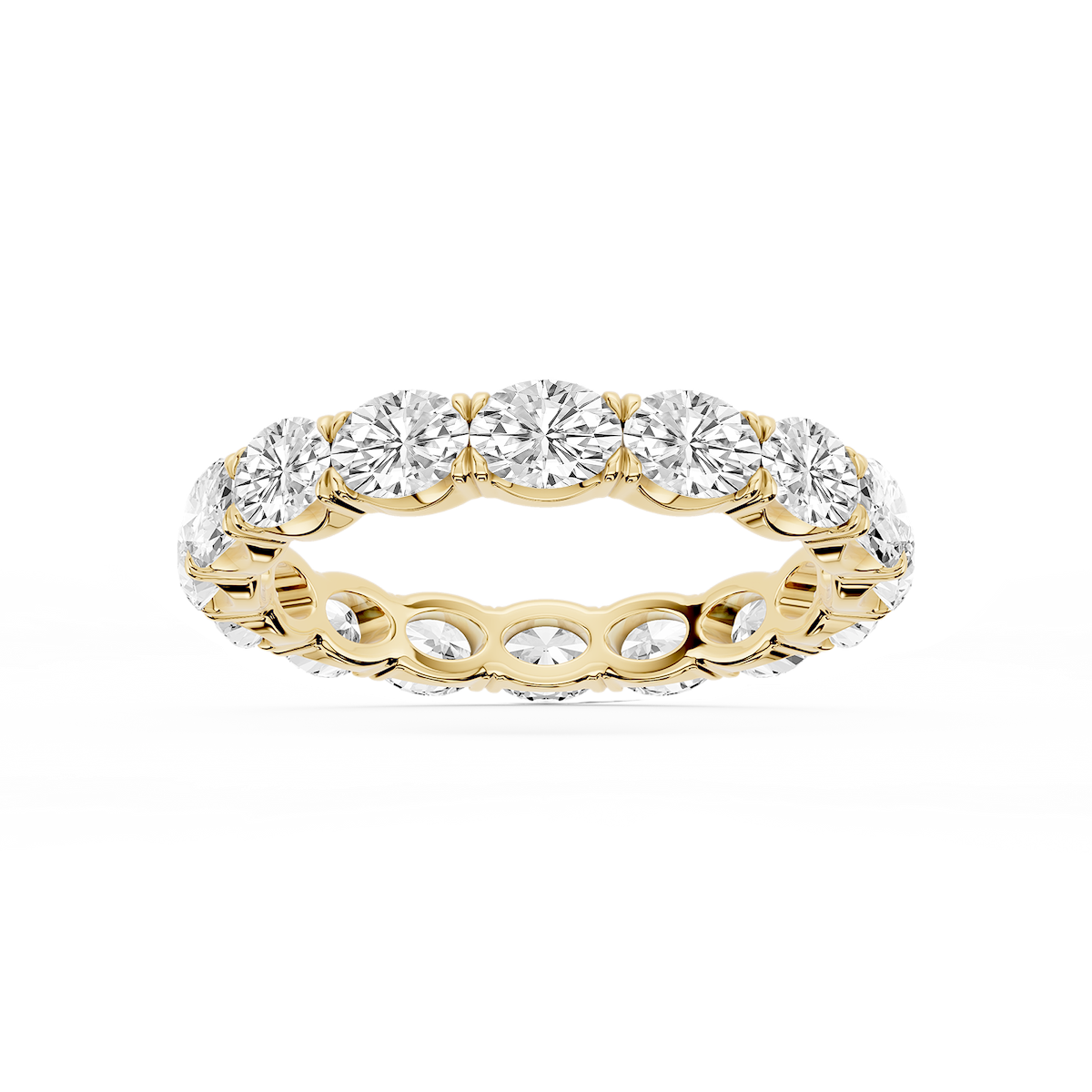 Shiloh Oval Lab Grown Diamond East West Eternity Band