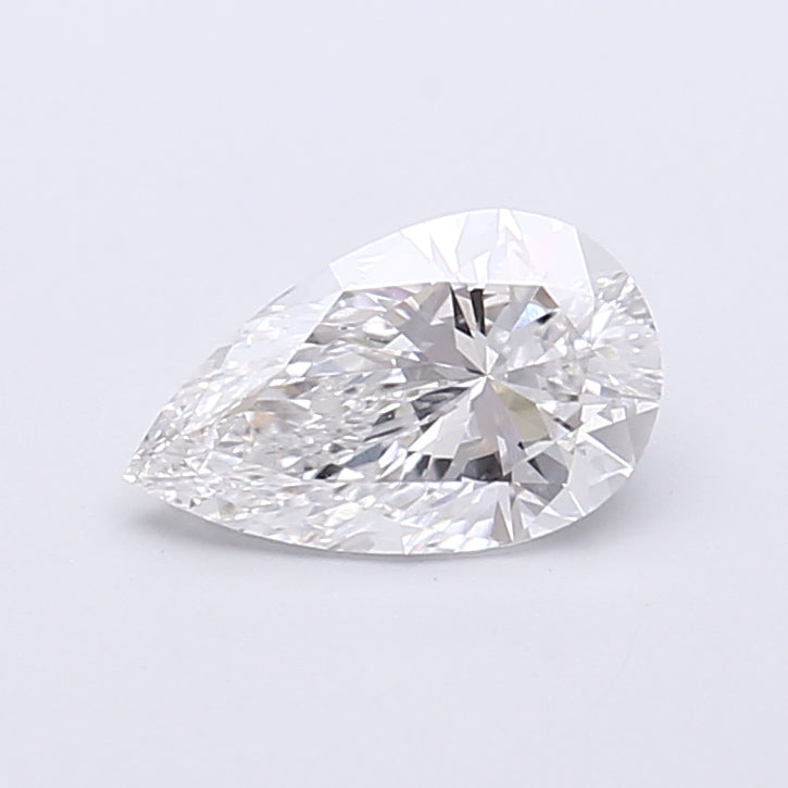 1.00 Carat Pear Shaped, Very Good Cut, E Color, VS1 Clarity, IGI Certified Lab Grown Diamond