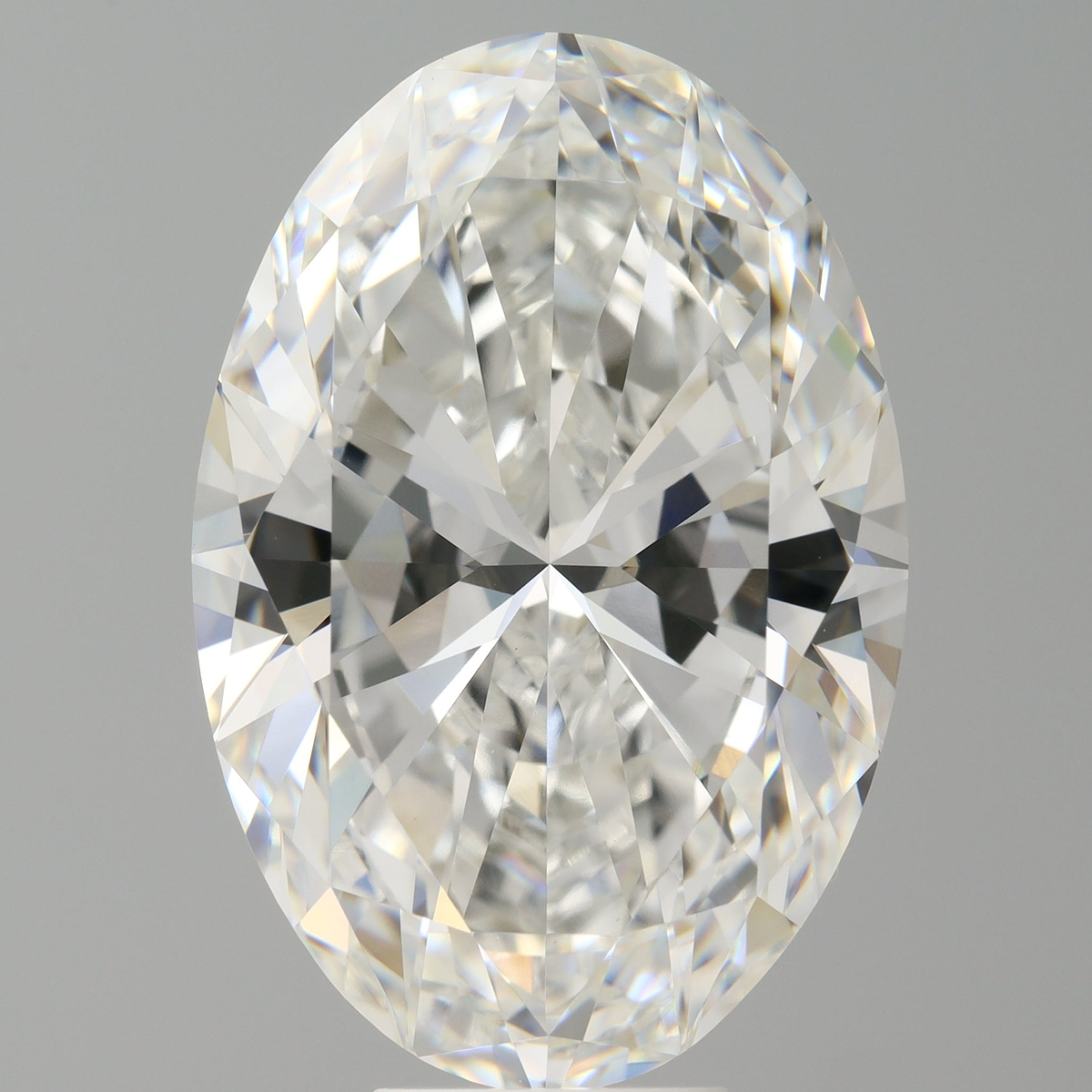 10.07 Carat Oval Shaped, Ideal Cut, F Color, VVS2 Clarity, IGI Certified Lab Grown Diamond