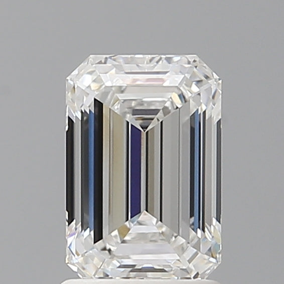 1.56 Carat Emerald Shaped, Ideal Cut, E Color, VVS2 Clarity, IGI Certified Lab Grown Diamond