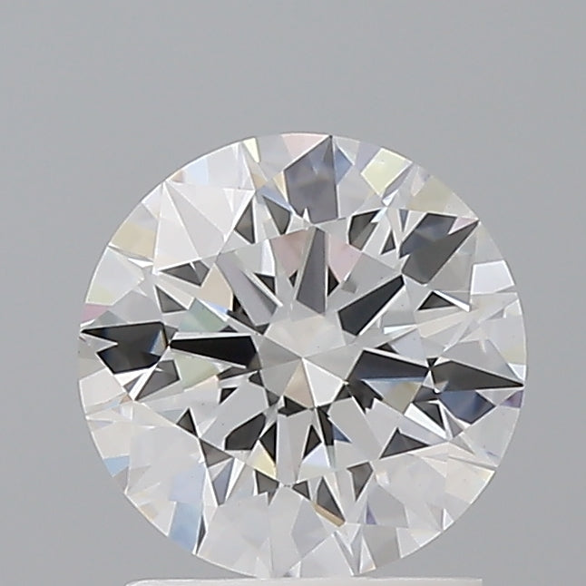 1.59 Carat Round Shaped, Ideal Cut, D Color, VVS2 Clarity, IGI Certified Lab Grown Diamond