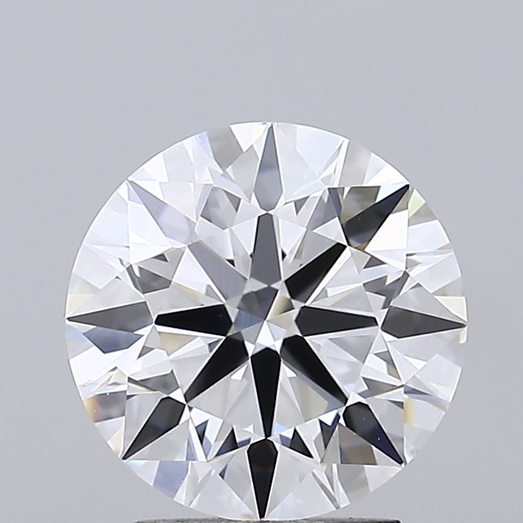 2.77 Carat Round Shaped, Ideal Cut, E Color, VVS2 Clarity, IGI Certified Lab Grown Diamond