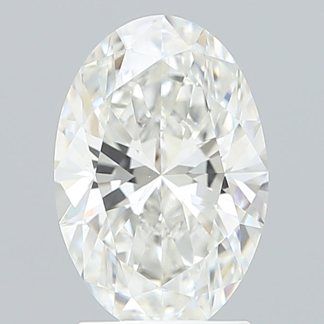 2.19 Carat Oval Shaped, Ideal Cut, F Color, VVS2 Clarity, IGI Certified Lab Grown Diamond