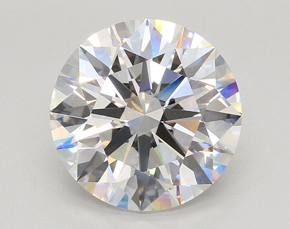 5.04 Carat Round Shaped, Ideal Cut, E Color, VVS2 Clarity, IGI Certified Lab Grown Diamond