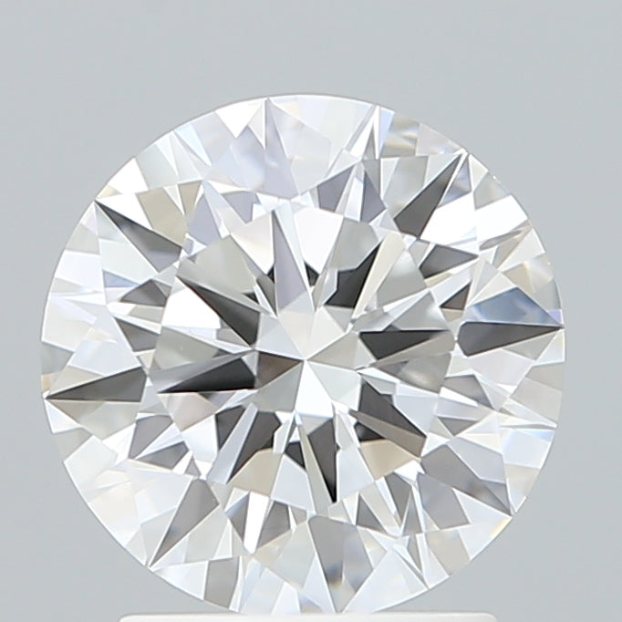 2.08 Carat Round Shaped, Ideal Cut, D Color, VVS2 Clarity, IGI Certified Lab Grown Diamond