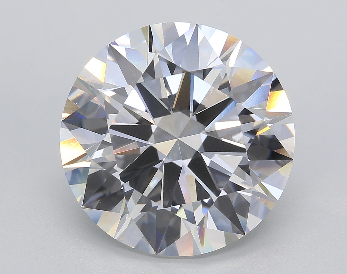 12.23 Carat Round Shaped, Ideal Cut, E Color, VVS2 Clarity, IGI Certified Lab Grown Diamond