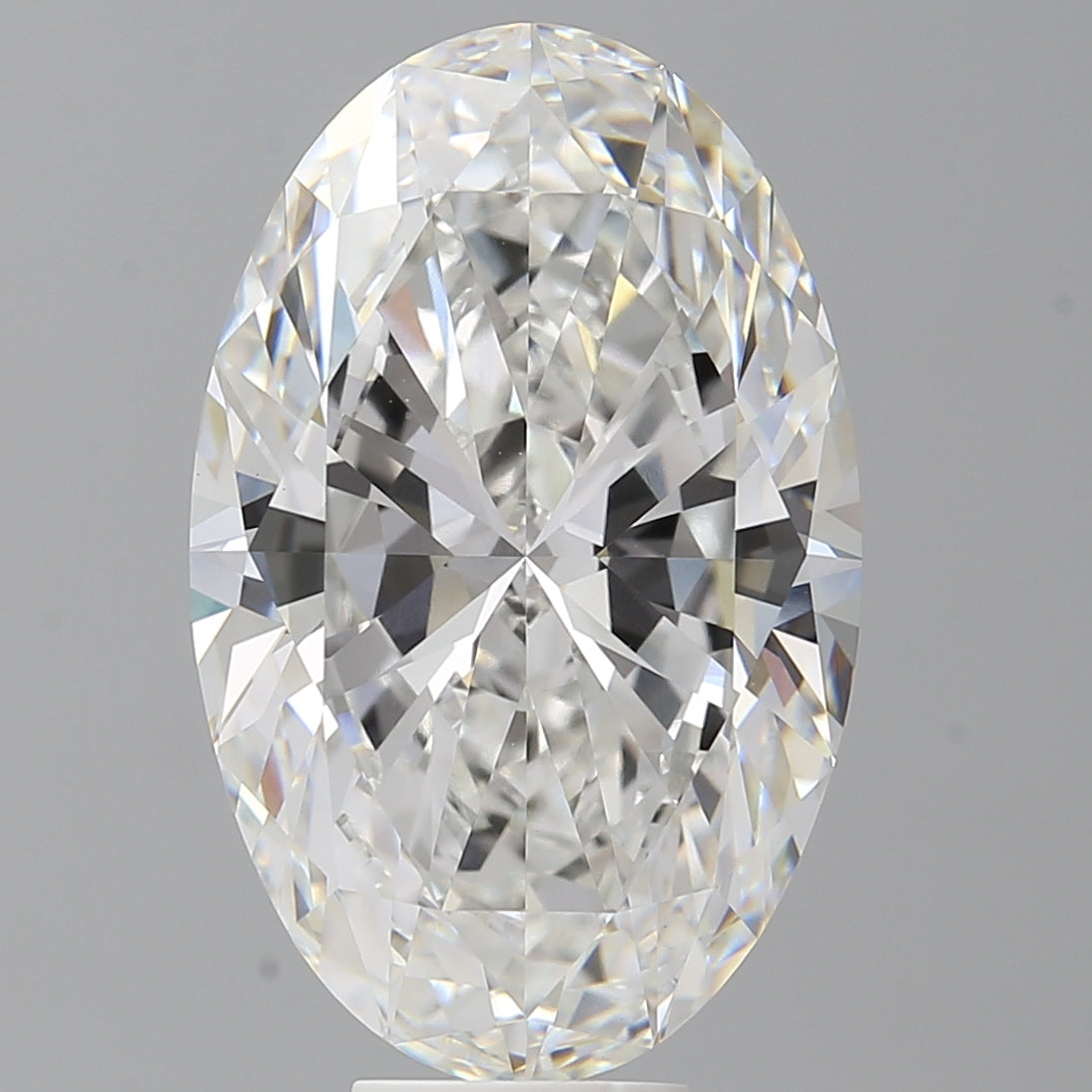 10.05 Carat Oval Shaped, Ideal Cut, F Color, VVS2 Clarity, IGI Certified Lab Grown Diamond
