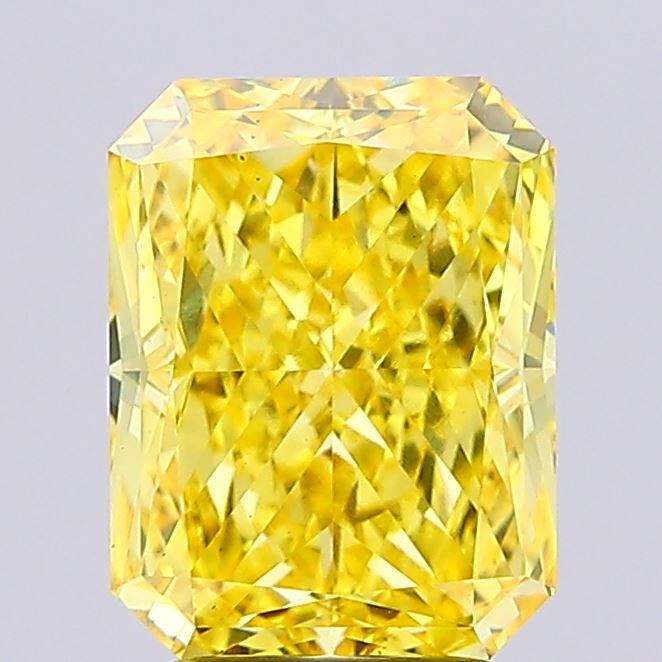3.59 Carat Radiant Shaped, Excellent Cut, VS1 Clarity, IGI Certified Lab Grown Diamond