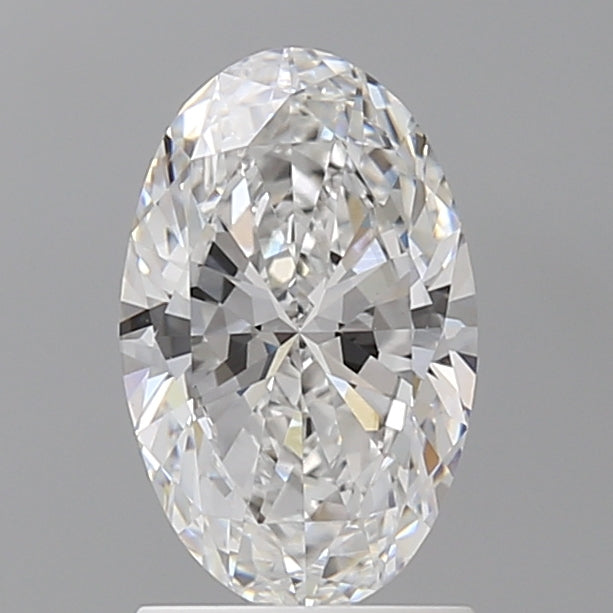 1.54 Carat Oval Shaped, Ideal Cut, D Color, VVS2 Clarity, IGI Certified Lab Grown Diamond