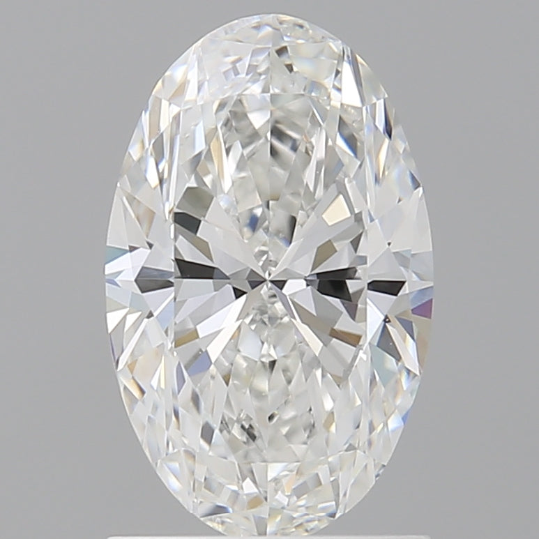 1.52 Carat Oval Shaped, Ideal Cut, E Color, VVS2 Clarity, IGI Certified Lab Grown Diamond