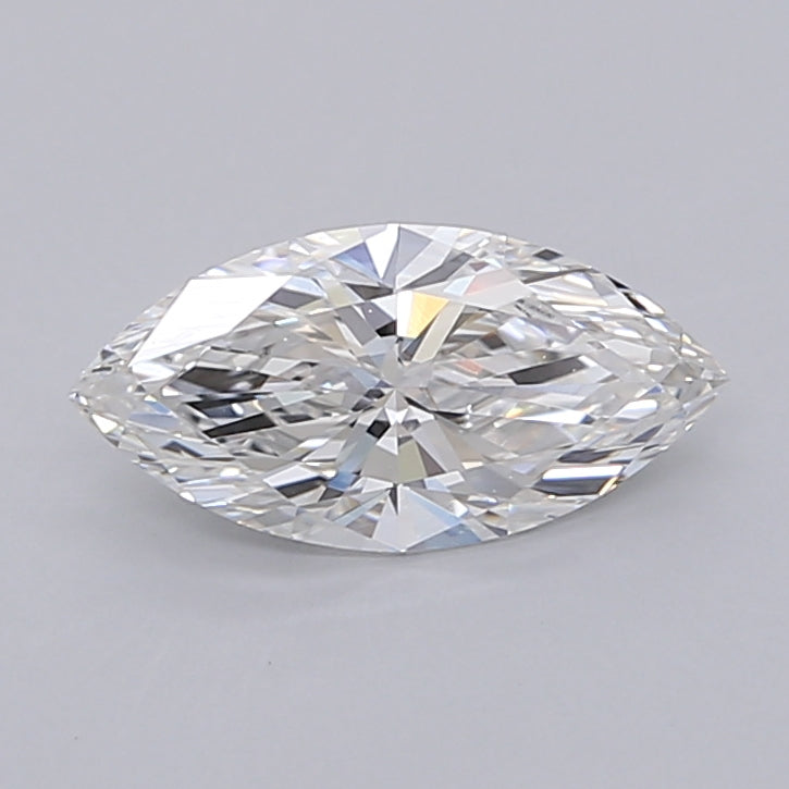 1.03 Carat Marquise Shaped, Ideal Cut, F Color, VVS2 Clarity, IGI Certified Lab Grown Diamond