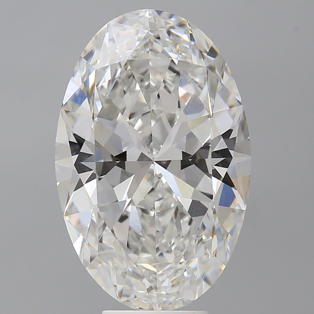 8.05 Carat Oval Shaped, Ideal Cut, F Color, VVS2 Clarity, IGI Certified Lab Grown Diamond