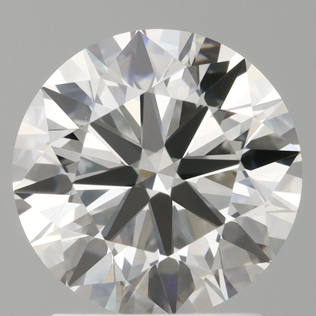 2.00 Carat Round Shaped, Ideal Cut, F Color, VVS2 Clarity, IGI Certified Lab Grown Diamond