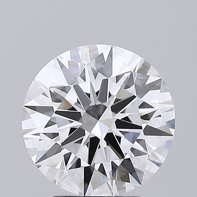 3.20 Carat Round Shaped, Ideal Cut, D Color, IF Clarity, IGI Certified Lab Grown Diamond