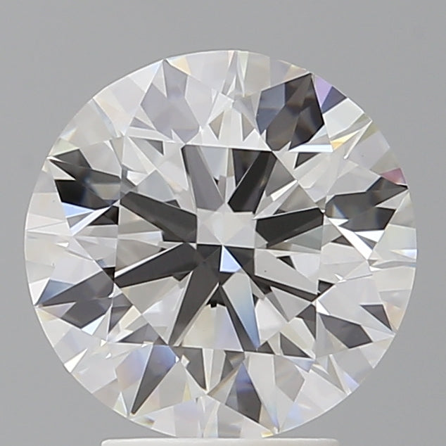 3.54 Carat Round Shaped, Ideal Cut, F Color, VS1 Clarity, IGI Certified Lab Grown Diamond