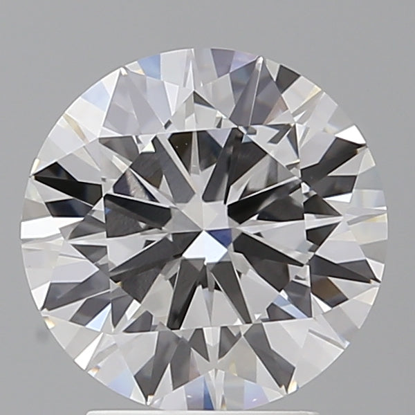 3.00 Carat Round Shaped, Excellent Cut, E Color, VS1 Clarity, IGI Certified Lab Grown Diamond