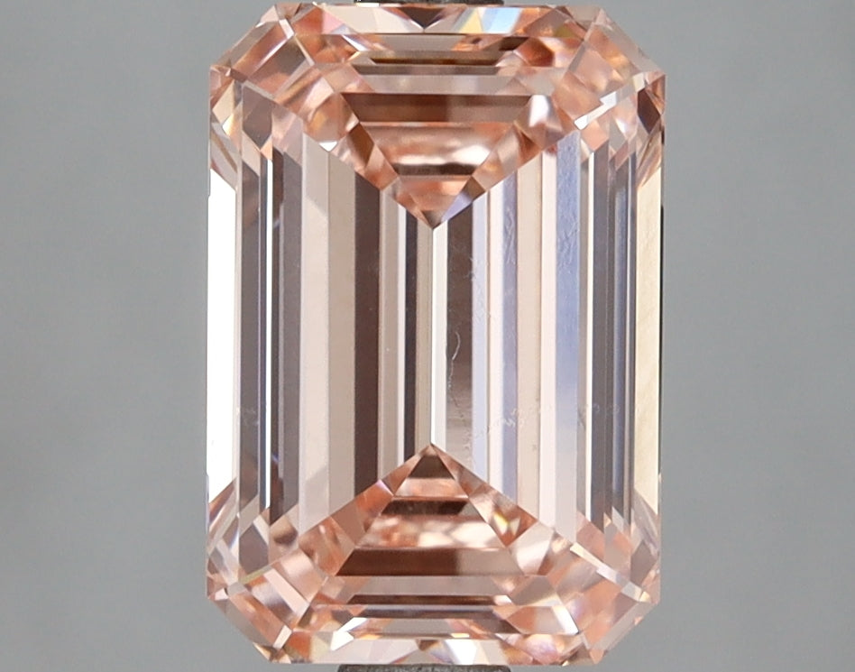1.56 Carat Emerald Shaped, Ideal Cut, VVS2 Clarity, IGI Certified Lab Grown Diamond