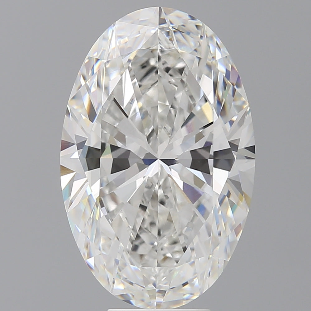 8.52 Carat Oval Shaped, Ideal Cut, E Color, VVS2 Clarity, IGI Certified Lab Grown Diamond
