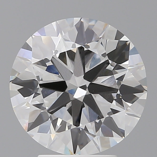 4.03 Carat Round Shaped, Ideal Cut, F Color, VVS2 Clarity, IGI Certified Lab Grown Diamond