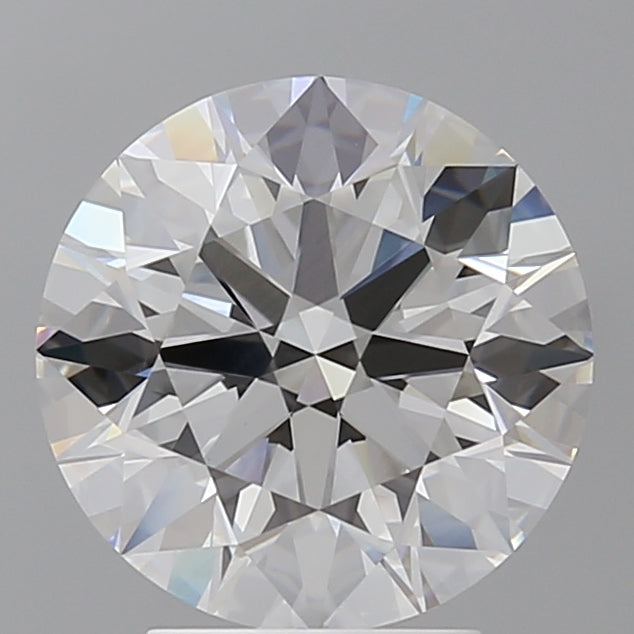 3.59 Carat Round Shaped, Ideal Cut, E Color, VVS2 Clarity, IGI Certified Lab Grown Diamond