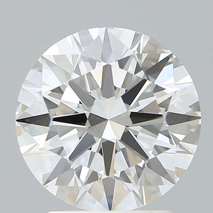 2.56 Carat Round Shaped, Ideal Cut, E Color, VVS2 Clarity, IGI Certified Lab Grown Diamond