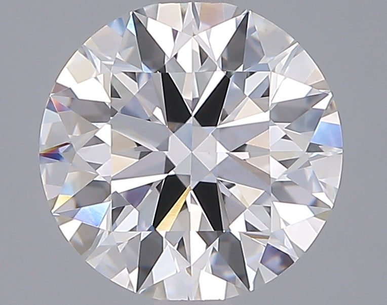 2.42 Carat Round Shaped, Ideal Cut, F Color, VVS2 Clarity, IGI Certified Lab Grown Diamond