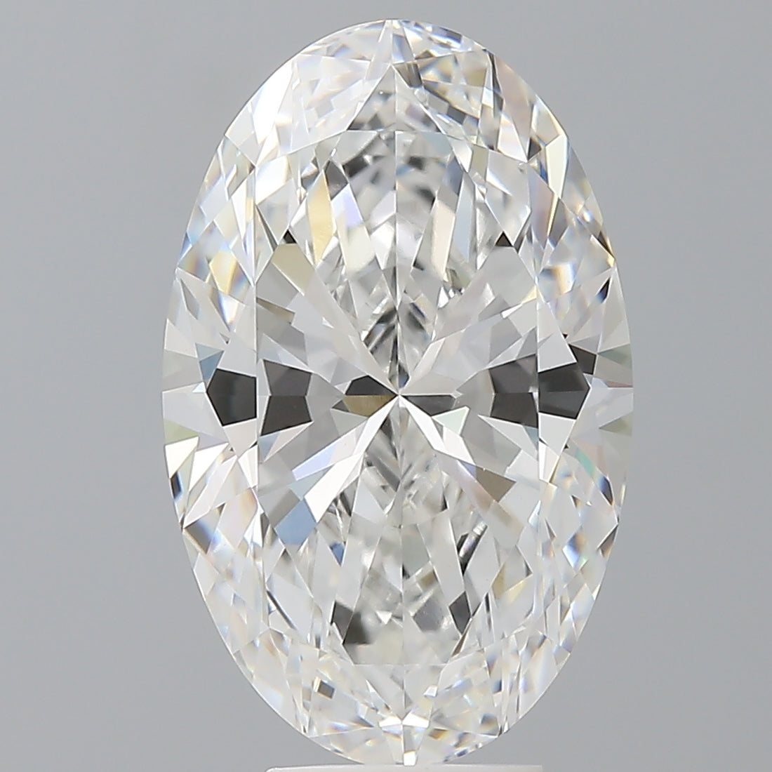 6.56 Carat Oval Shaped, Ideal Cut, E Color, VVS2 Clarity, IGI Certified Lab Grown Diamond