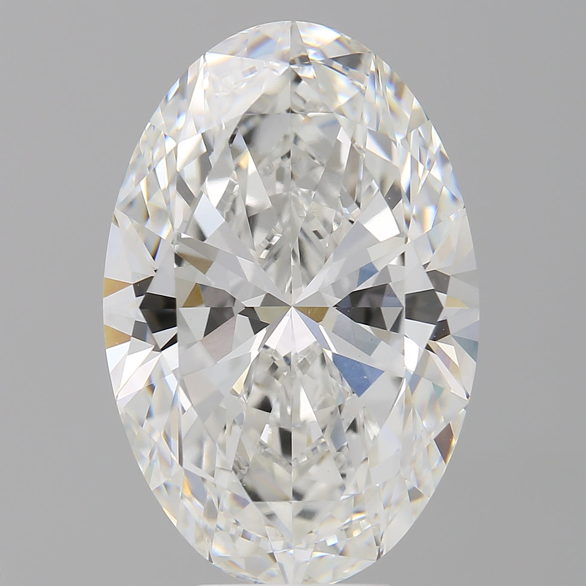 8.09 Carat Oval Shaped, Excellent Cut, E Color, VVS2 Clarity, IGI Certified Lab Grown Diamond