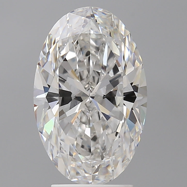 3.57 Carat Oval Shaped, Ideal Cut, E Color, VS1 Clarity, IGI Certified Lab Grown Diamond