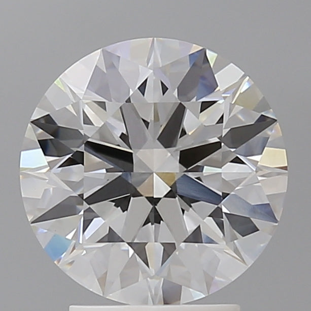 3.05 Carat Round Shaped, Ideal Cut, E Color, VVS2 Clarity, IGI Certified Lab Grown Diamond