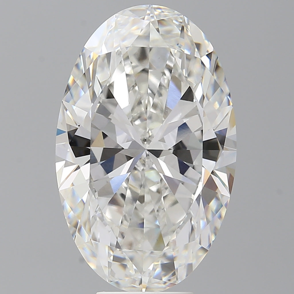 8.07 Carat Oval Shaped, Ideal Cut, E Color, VVS2 Clarity, IGI Certified Lab Grown Diamond