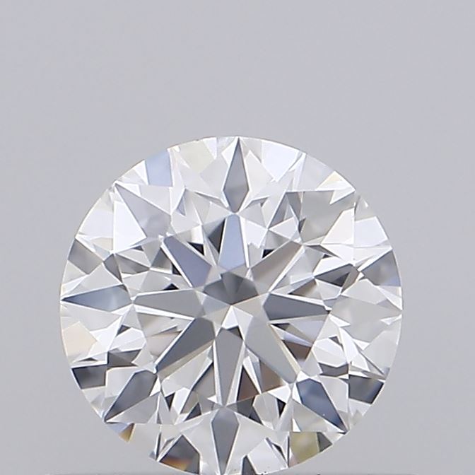 0.54 Carat Round Shaped, Ideal Cut, D Color, VS1 Clarity, IGI Certified Lab Grown Diamond