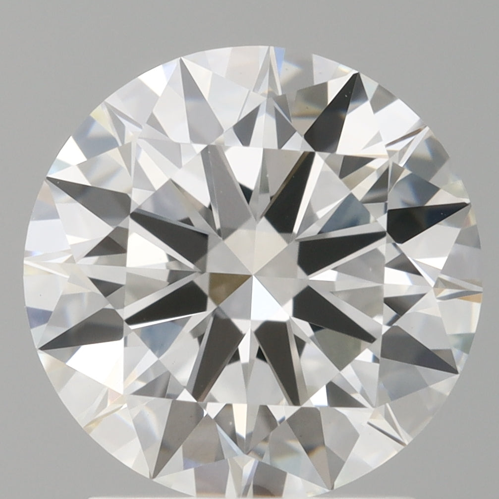 2.01 Carat Round Shaped, Ideal Cut, E Color, VVS2 Clarity, IGI Certified Lab Grown Diamond