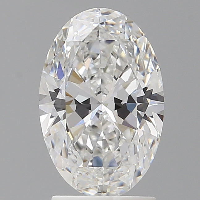 2.09 Carat Oval Shaped, Ideal Cut, E Color, VS1 Clarity, IGI Certified Lab Grown Diamond