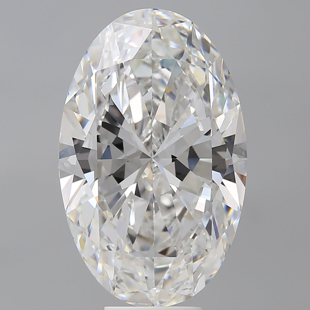9.10 Carat Oval Shaped, Ideal Cut, E Color, VVS2 Clarity, IGI Certified Lab Grown Diamond