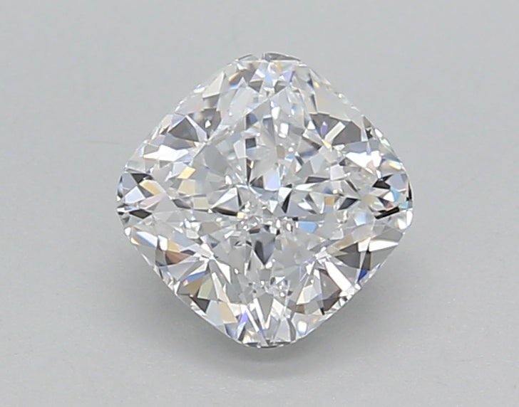 1.02 Carat Cushion Shaped, Ideal Cut, D Color, VVS1 Clarity, IGI Certified Lab Grown Diamond