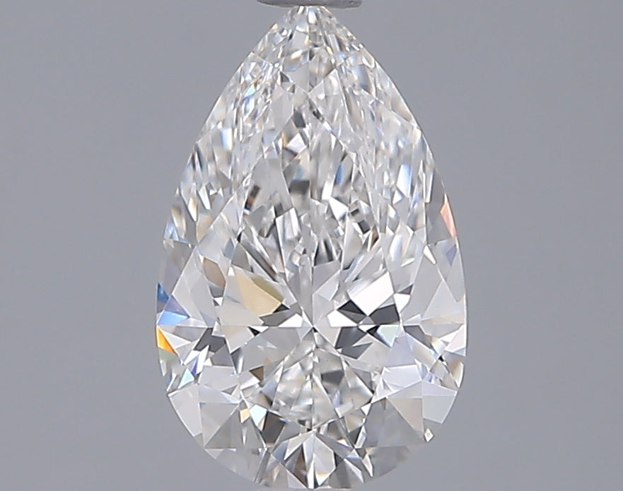1.53 Carat Pear Shaped, Ideal Cut, E Color, VVS2 Clarity, IGI Certified Lab Grown Diamond