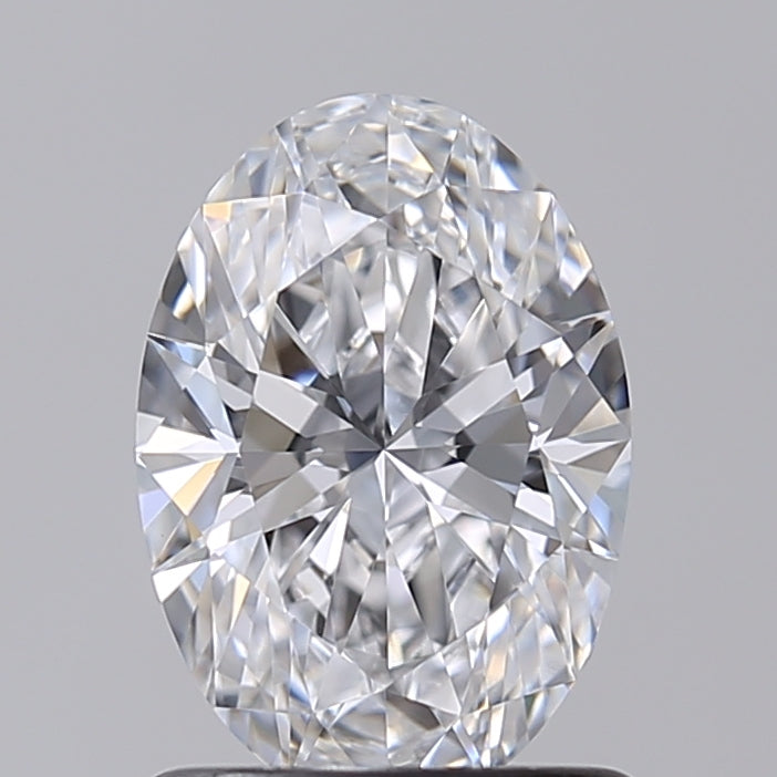1.02 Carat Oval Shaped, Ideal Cut, D Color, VVS1 Clarity, IGI Certified Lab Grown Diamond