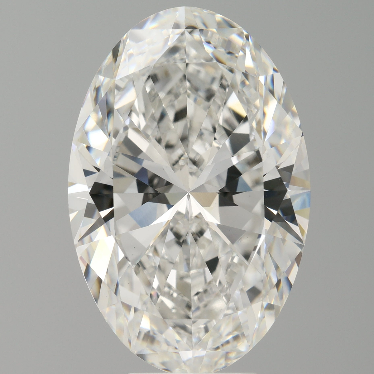 8.02 Carat Oval Shaped, Ideal Cut, F Color, VVS2 Clarity, IGI Certified Lab Grown Diamond