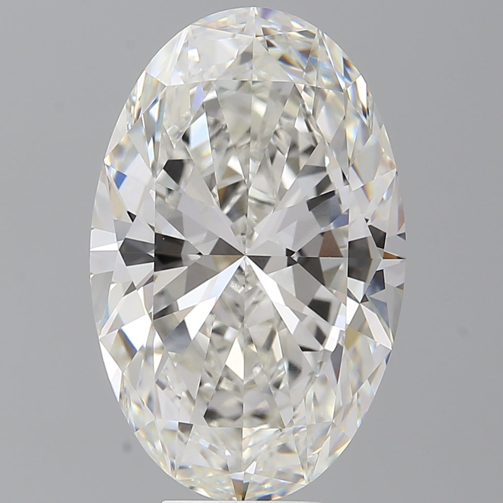 9.10 Carat Oval Shaped, Ideal Cut, F Color, VVS2 Clarity, IGI Certified Lab Grown Diamond