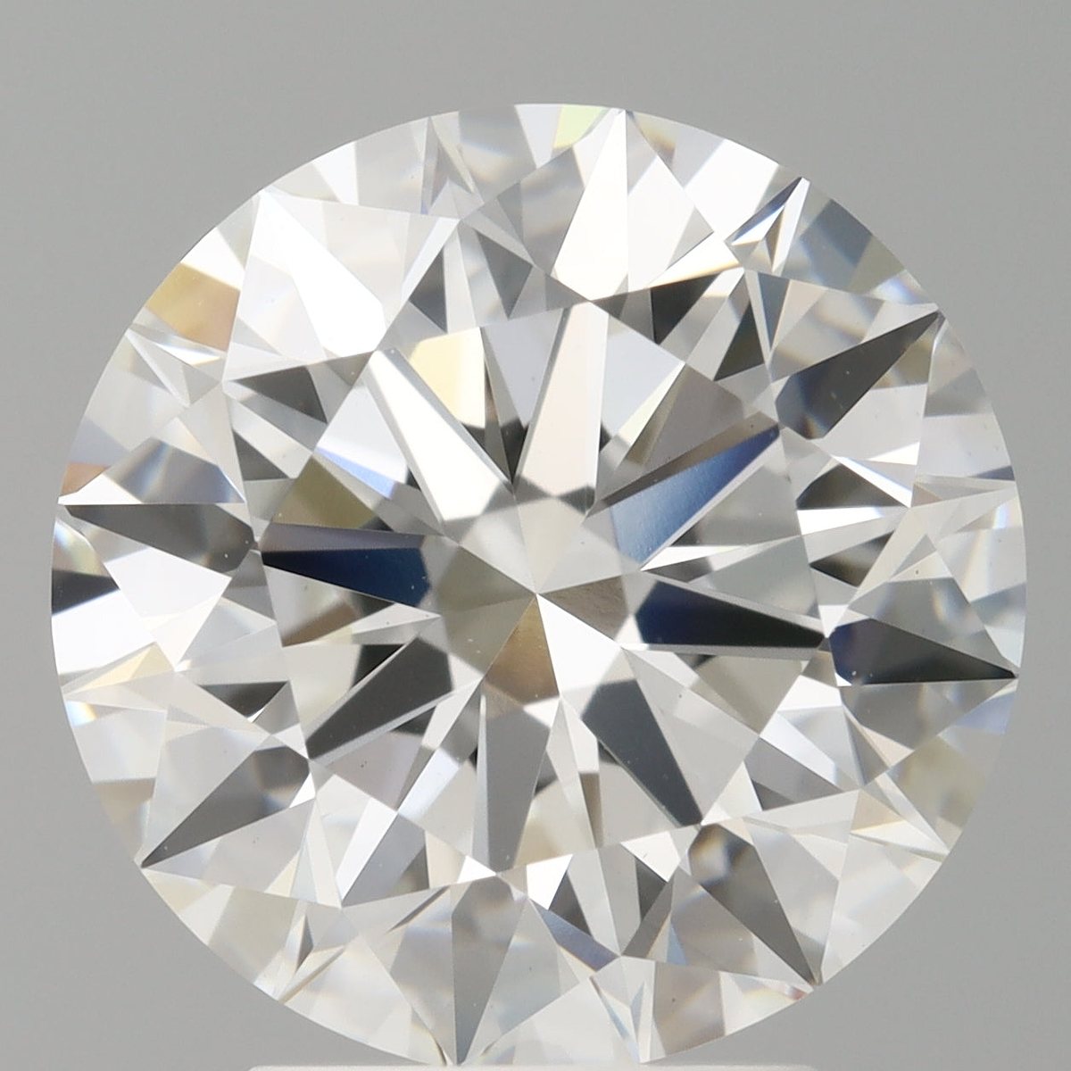 4.01 Carat Round Shaped, Ideal Cut, F Color, VVS2 Clarity, IGI Certified Lab Grown Diamond